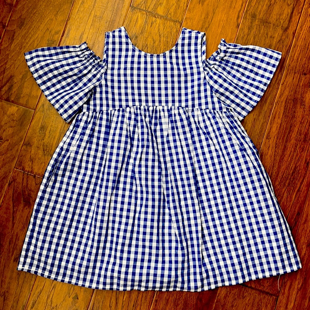 BUNDLE FOR DISCOUNT💙🤍💙-girls dress size S 4/5
